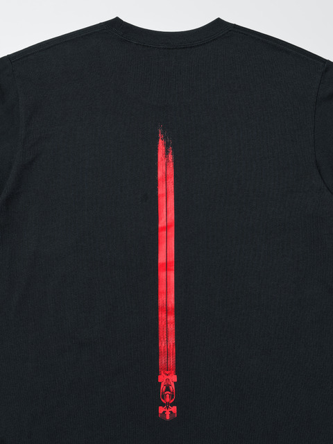 ユニクロ「Disney x Formula 1 UT」MEN　カラー：09 BLACK　BACK