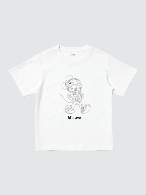 「Disney x Formula 1 UT」KIDS　カラー：00 WHITE