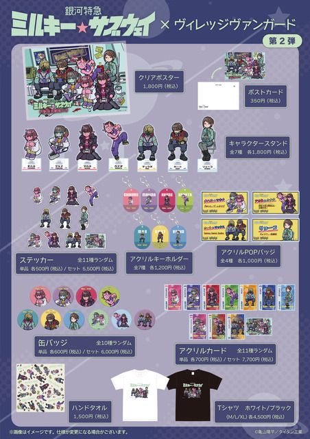 「グッズラインアップ」