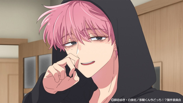 冬アニメ『多聞くん今どっち！？』第1話「推しを推すには金が要る！」先行場面カット