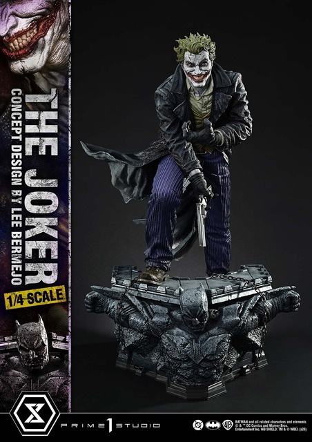 「アルティメットプレミアムマスターライン　バットマン（コミック） ジョーカー (Concept Design by Lee Bermejo) DX ボーナス版」