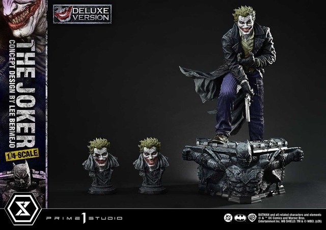「アルティメットプレミアムマスターライン　バットマン（コミック） ジョーカー (Concept Design by Lee Bermejo) DX ボーナス版」