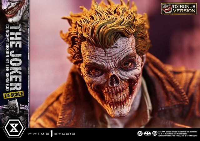 「アルティメットプレミアムマスターライン　バットマン（コミック） ジョーカー (Concept Design by Lee Bermejo) DX ボーナス版」
