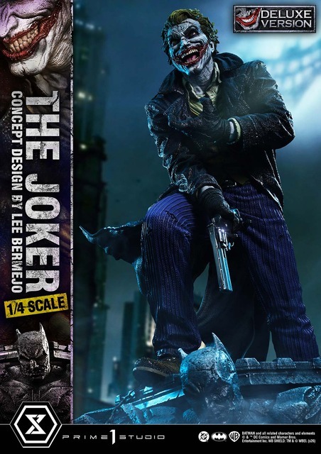 「アルティメットプレミアムマスターライン　バットマン（コミック） ジョーカー (Concept Design by Lee Bermejo) DX ボーナス版」