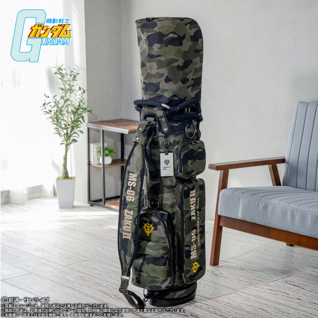 バンダイナムコヌイ「機動戦士ガンダム ゴルフグッズ」キャディバッグ ザクII