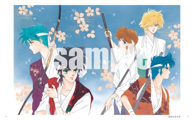 みずき健先生の原画。緻密な色彩、筆致を近くでご覧ください