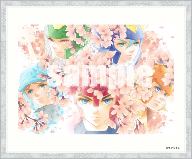 複製原画：みずき健先生。こちらは、『画集 桜華絢爛』未掲載作品。