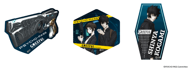 PSYCHO-PASS PROVIDENCE×Greeful　ダイカットステッカー
