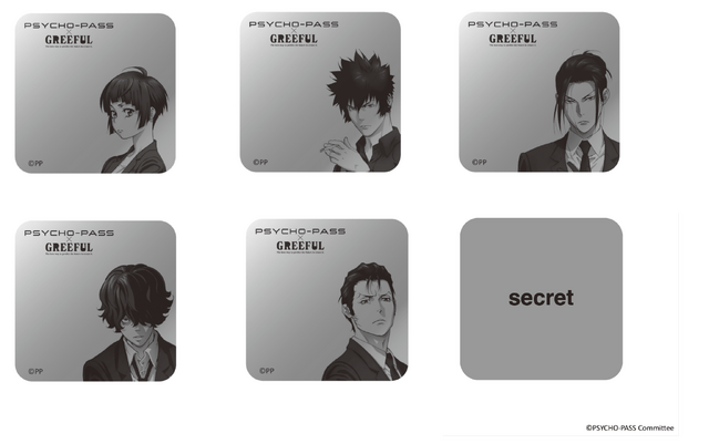PSYCHO-PASS PROVIDENCE×Greeful　ミラーステッカー