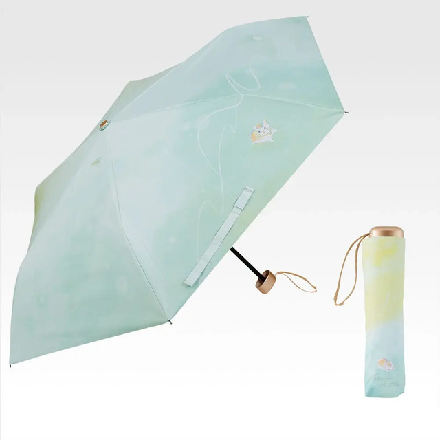 B賞 かみひこうき舞う折りたたみ傘