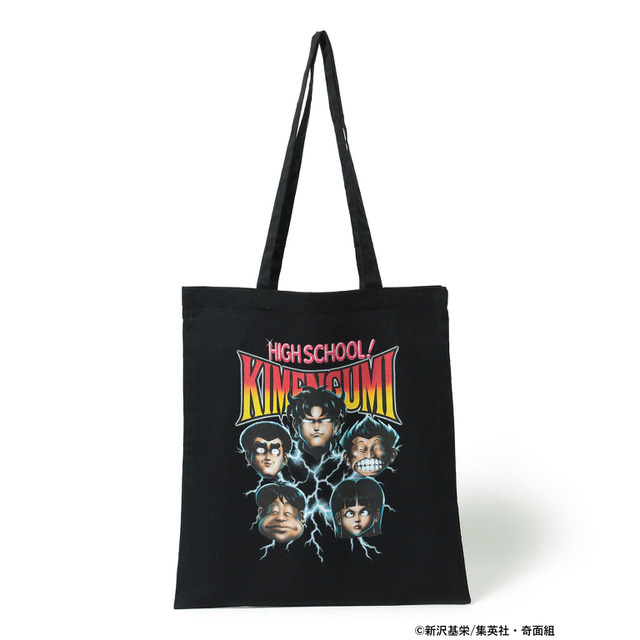 奇面フラッシュトートバッグ