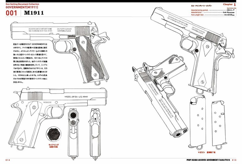 「パトレイバー」劇場版原画の元アニメーター・村田峻治が拳銃を解説！ 線画の設定資料集が発売