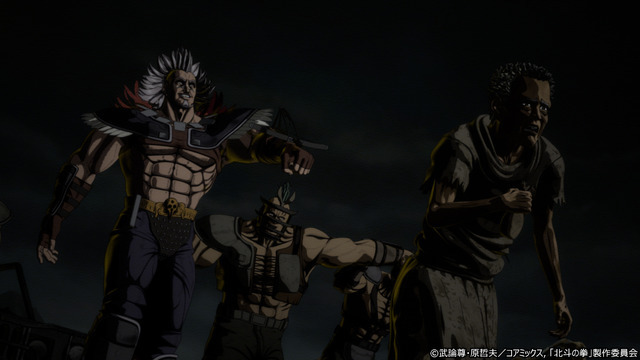 アニメ『北斗の拳 -FIST OF THE NORTH STAR-』第2話場面カット