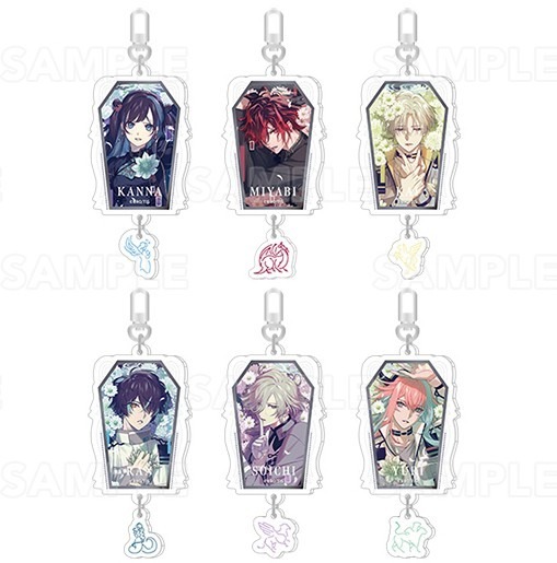 UN:LOGICAL トレーディングアクリルキーホルダー Magazine Collection Ver.