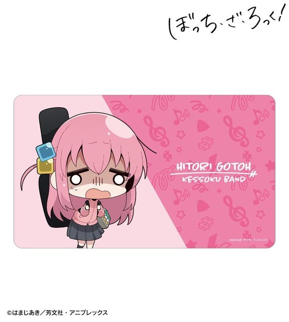 TVアニメ『ぼっち・ざ・ろっく！』むーらんさんイラスト 後藤ひとり 制服ver. マルチデスクマット