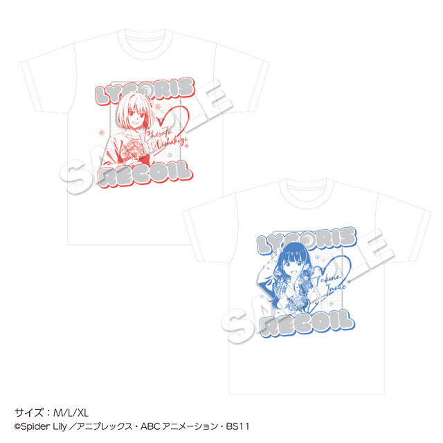 TVアニメ『リコリス・リコイル』POP UP STORE　ハンズ5店舗で開催　新グッズ「Tシャツ」全2種