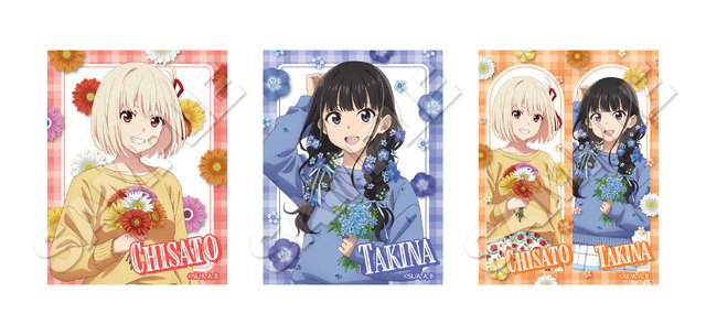 TVアニメ『リコリス・リコイル』POP UP STORE　ハンズ5店舗で開催　グッズ購入特典「特製カード」全3種