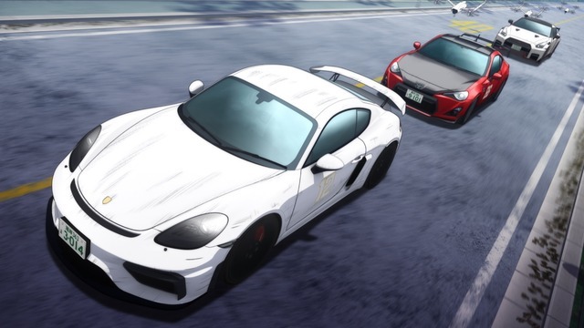 『MFゴースト 3rd Season』第37話「先頭グループの分裂」場面カット（C）しげの秀一・講談社／MFゴースト製作委員会