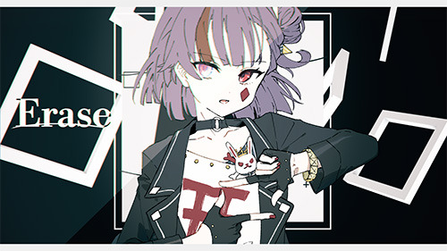 Kotone(天神子兎音)のオリジナル楽曲「Erase」が各種音楽サイトで配信開始！作詞・作曲は出口遼、編曲は睦月周平が担当