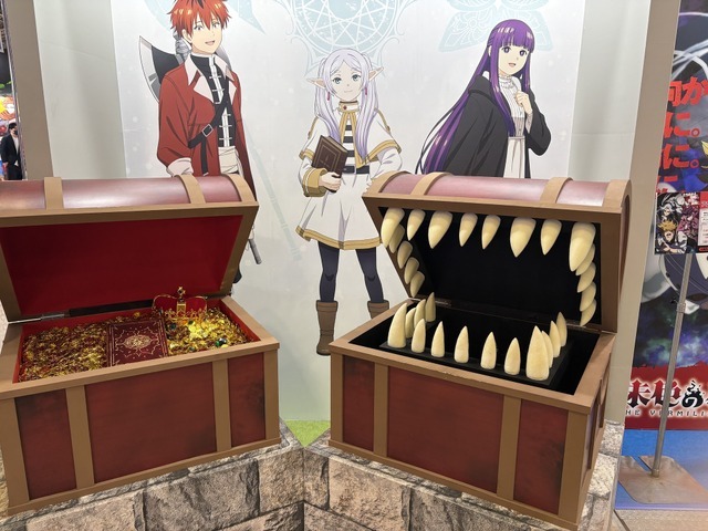 「日本テレビ×VAP」「ytv」「YTE」「Hulu」ブースの様子