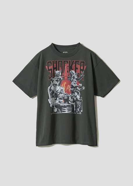 『仮面ライダー』×グラニフ　「悪の秘密結社｜ビッグシルエットTシャツ」