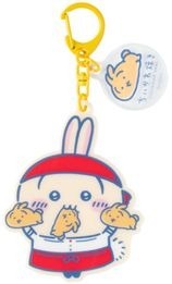 【ちいかわ焼き 店員さんなチャーム付きアクリルキーホルダー 】