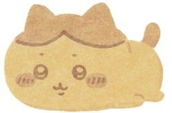 【ちいかわ焼き スマホに貼れるサイズのステッカー】