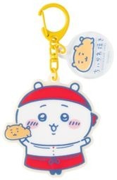 【ちいかわ焼き 店員さんなチャーム付きアクリルキーホルダー 】