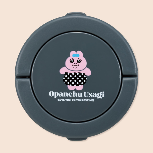 おぱんちゅうさぎ」折りたたみハンドル付保温ランチジャー