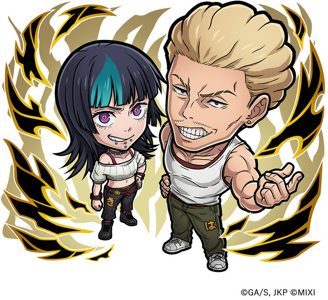 冥属性 ★6　秤金次＆星綺羅羅 （進化後）CV：中井和哉（秤金次）榊原優希（星綺羅羅）