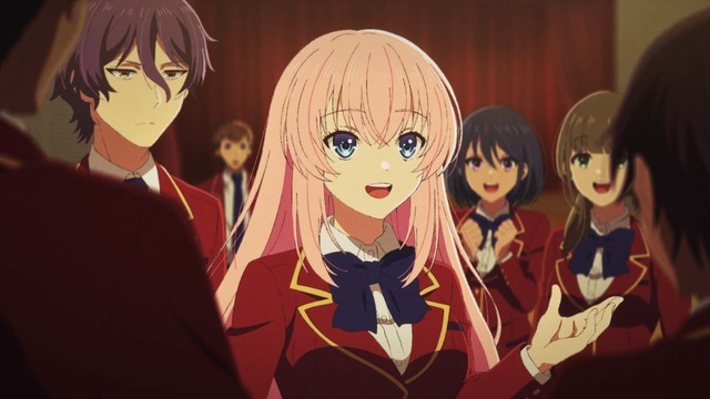 春アニメ『ようこそ実力至上主義の教室へ 4th Season 2年生編1学期』第1話「ホワイトルームからの刺客」先行場面カット