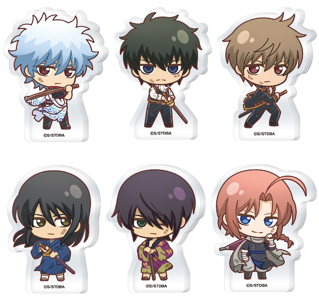 「銀魂キャラポップストア」「土方祭」_ミニアクリルブロックスタンド(全6種)