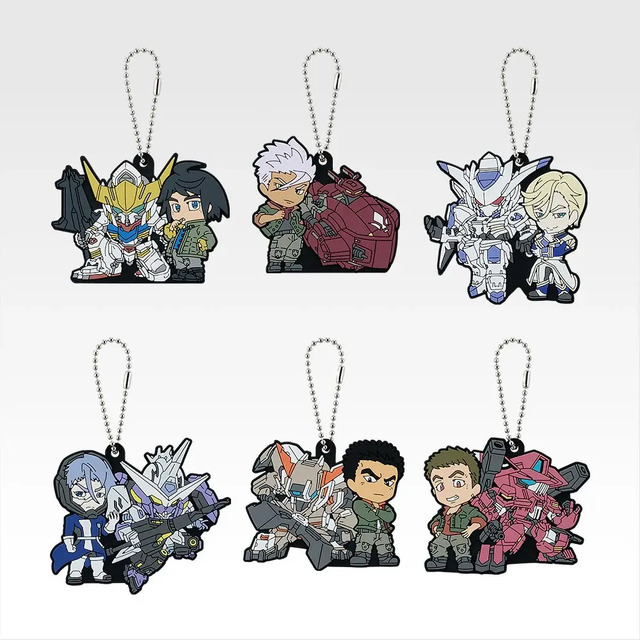 「一番くじ 機動戦士ガンダム 鉄血のオルフェンズ」G賞：ラバーチャーム（選べる全6種）