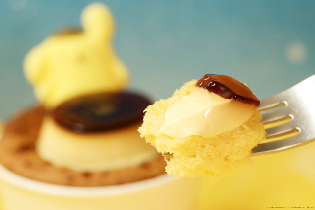 「ポムポムプリンのシフォンでおいわいすごろくセット」プリン