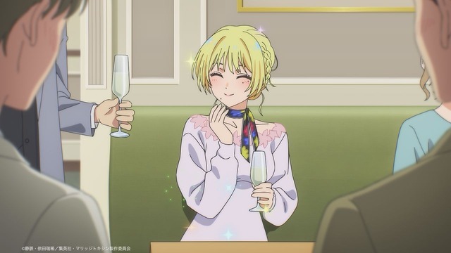 春アニメ『マリッジトキシン』第1話「毒使いの婚活」先行場面カット