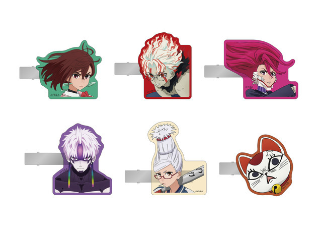 「ダンダダン Animation Works展」トレーディングヘアクリップ ￥880