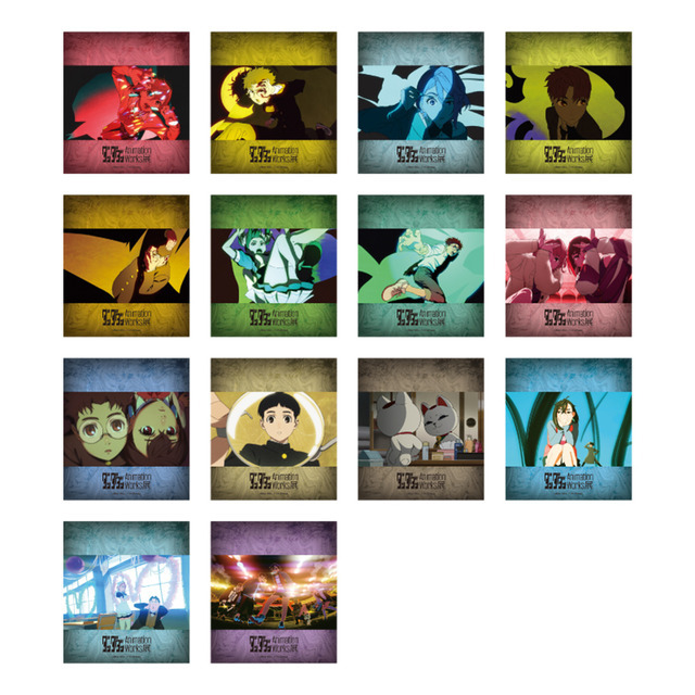 「ダンダダン Animation Works展」トレーディングミニ色紙 ￥880