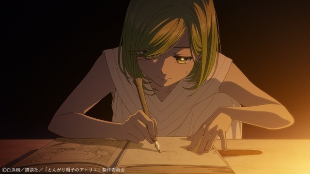 春アニメ『とんがり帽子のアトリエ』第1話「はじまりの魔法」先行場面カット