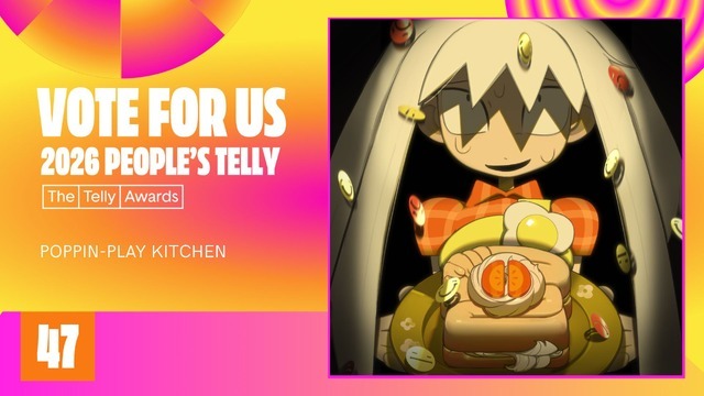 「テリー賞 People's Telly部門」『Poppin-Play Kitchen』