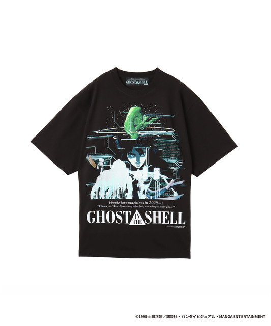 GHOST IN THE SHELL × Kosuke Kawamura × atmos T-shirt