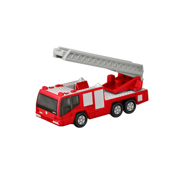 日野はしご付消防車（モリタ・スーパージャイロラダー）