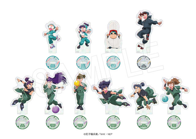 TVアニメ『忍たま乱太郎』× ROUND1「ホロアクリルフィギュアスタンド　ROUND1コラボver.」全10種