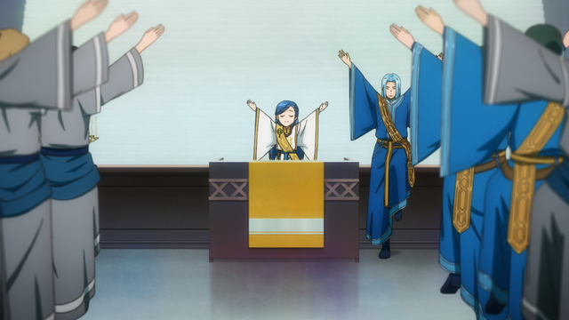 春アニメ『本好きの下剋上 領主の養女』第二章（第2話）「下町家族との再会」先行カット