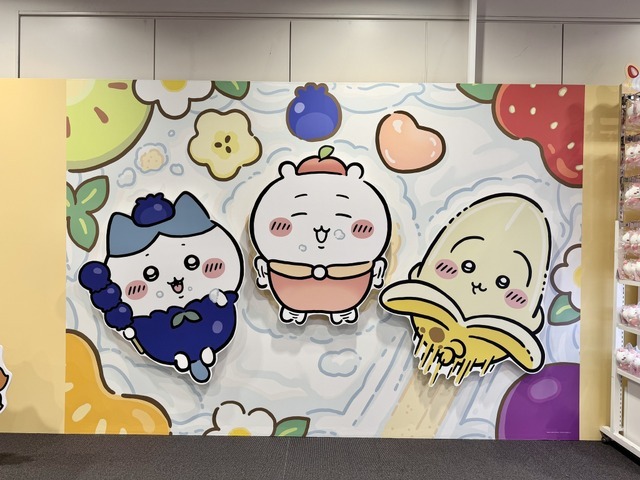 店内のパネル＆フォトスポット