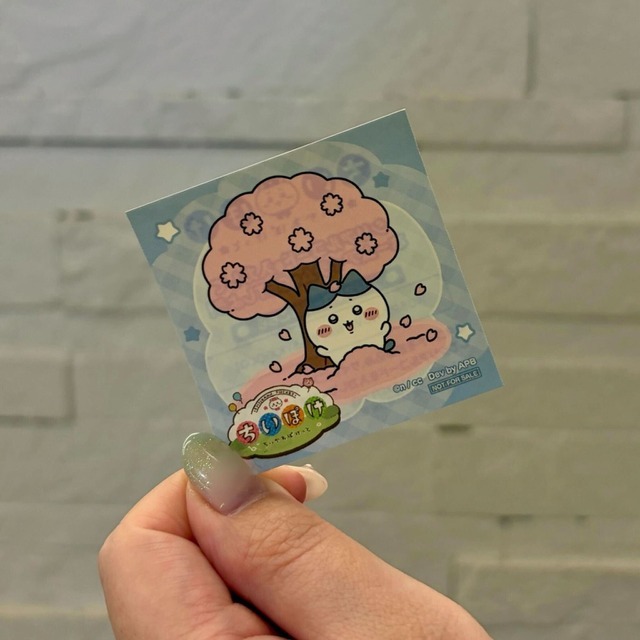 「ちいぽけ ホームアイテムステッカー（桜の木）」