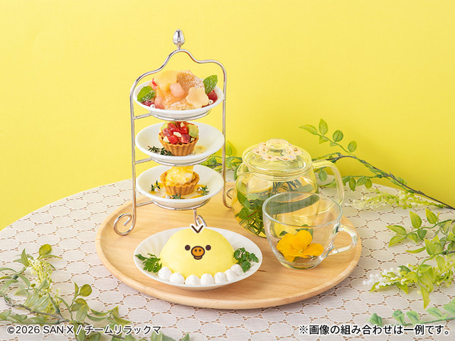 森のアフタヌーンティーセット