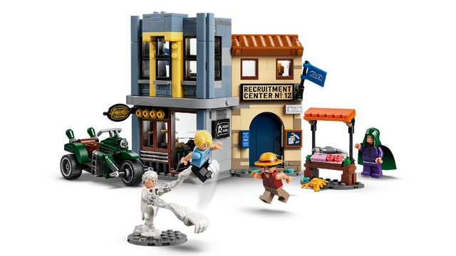 レゴ(R)ワンピース スモーカー大佐との対決