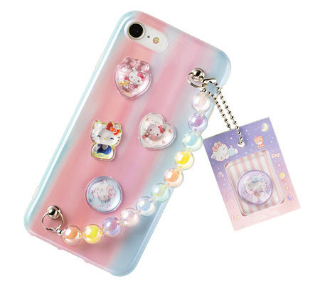 キラ★ガチャシール　ぷっくりドロップ（作品例、専用別売りセット　ハローキティ使用）