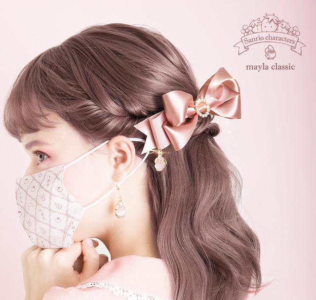 サンリオキャラクターズ・ヘアオブジェ マスクリーフ