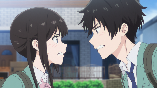 春アニメ『愛してるゲームを終わらせたい』第1話「幼なじみは負けたくない」先行場面カット